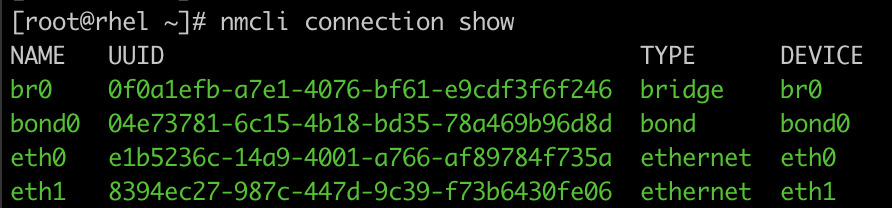 How to Configure Bridge on Bond With NetworkManager